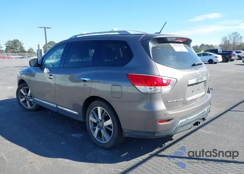 2013 Nissan Pathfinder Platinum from USA, damaged, VIN 5N1AR2MM8DC609629
